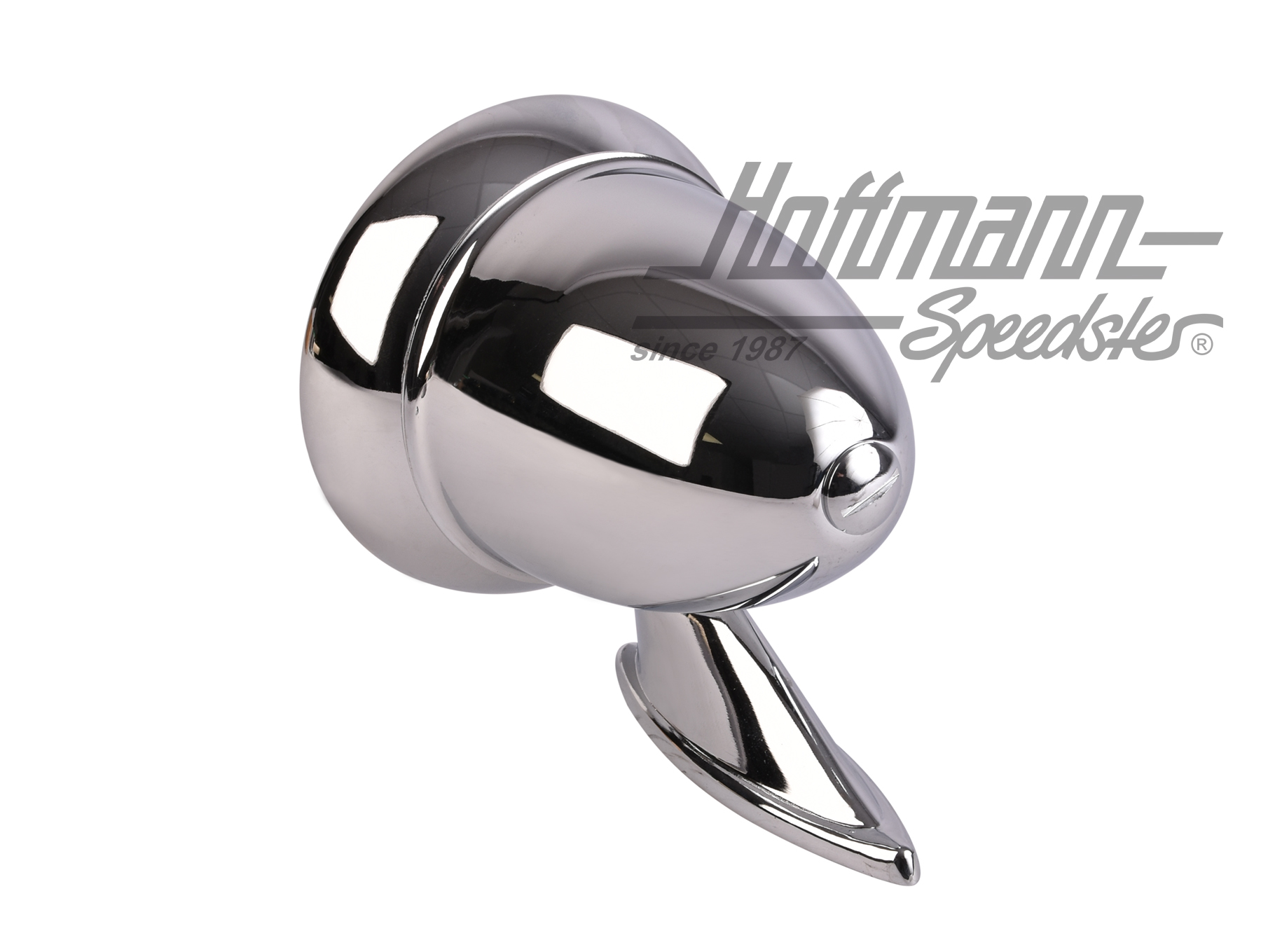 Specchio sportivo "Torpedo", cromato, sinistra/destra                                               
