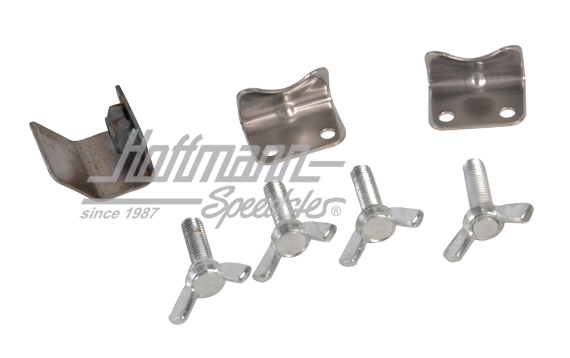 Set finestra Safari, anteriore, acciaio inossidabile                                                