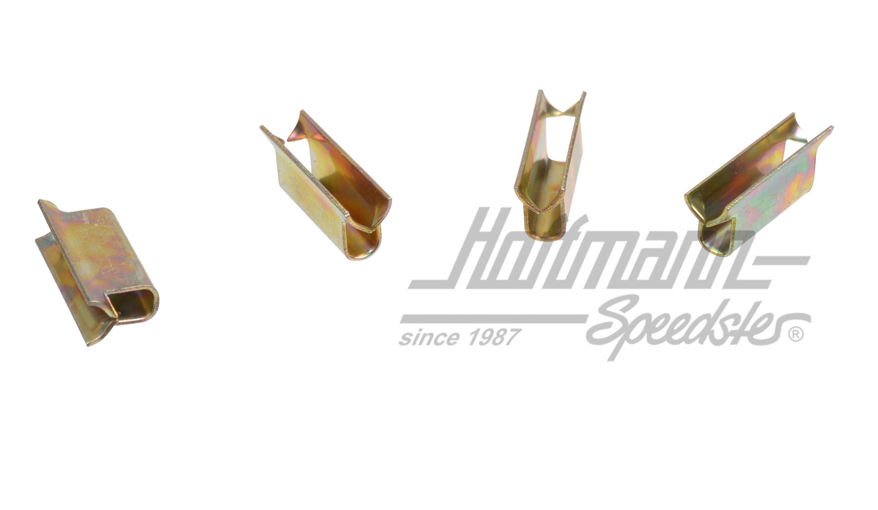 Morsetti, attacco del rivestimento del tettuccio (4 pezzi)                                          