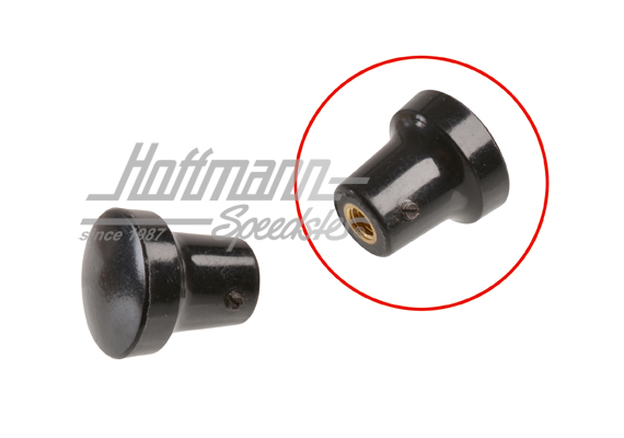 Pulsante, regolatore pop-out, finestra laterale, nero                                               