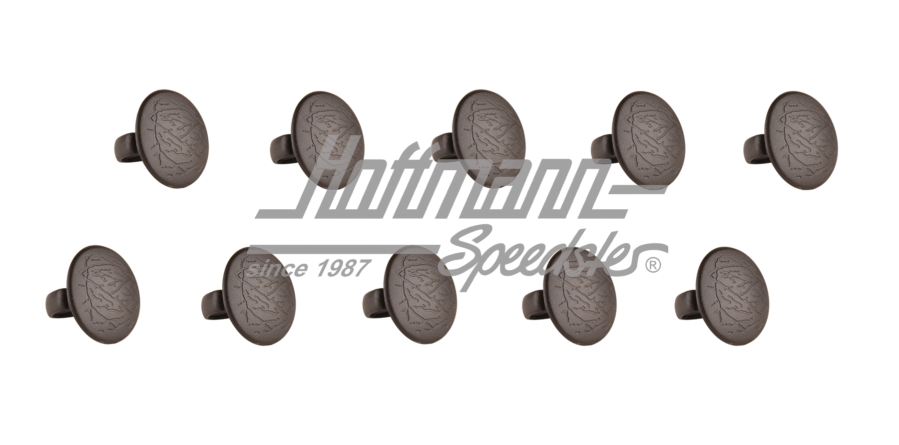 Clip, pannelli, Furgone T3, marrone | 251 867 299  90V | 360-1551-26