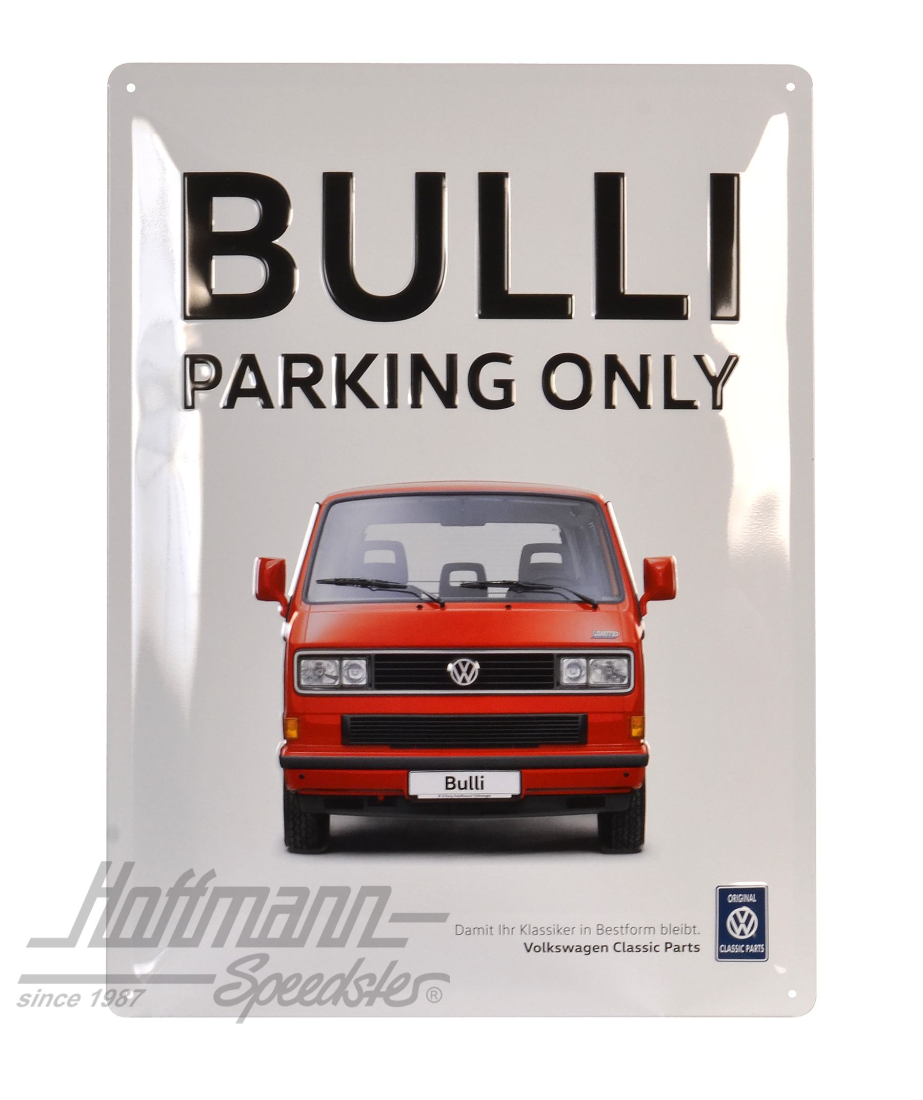 Piastra in lamiera, Furgone T3, Bulli Parking Only | ZCP 902 907 | 021-0176-44