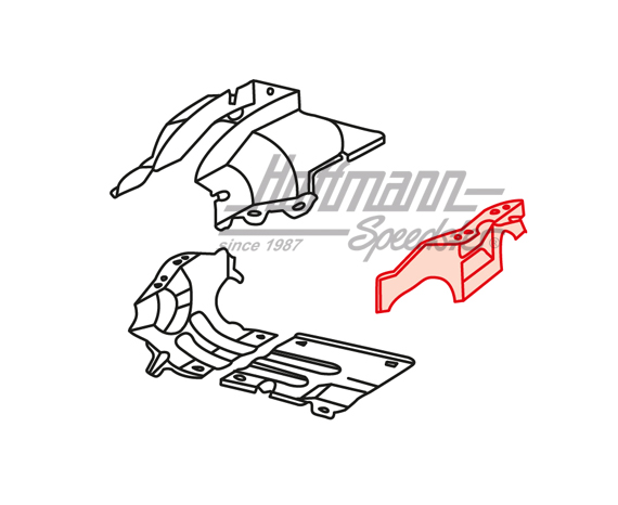 Deflettore aria, posteriore, destra
, nero                                                         