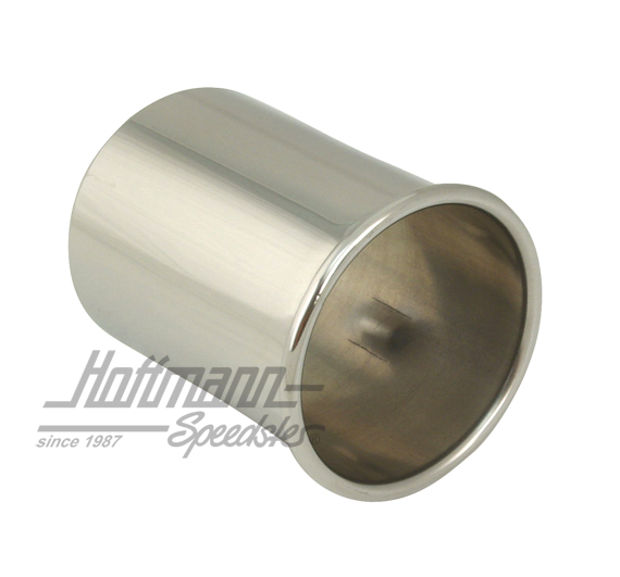 Terminale di scarico, cromato, diametro interno: 62 mm                                              