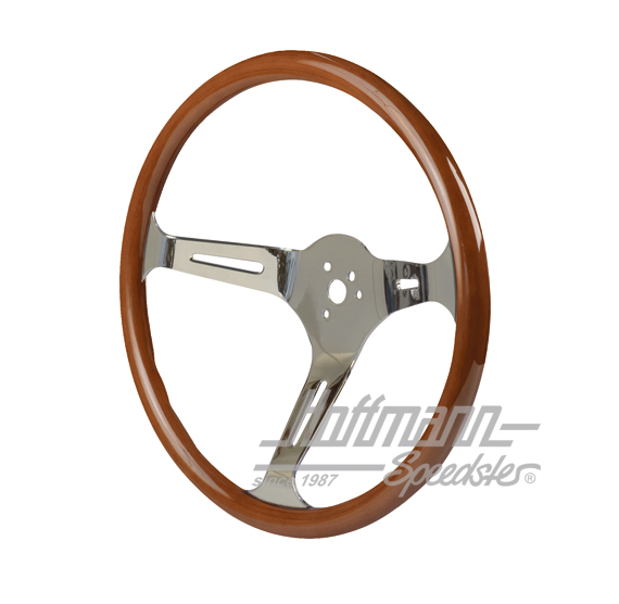 Volante in legno, (chiaro), Empi,  380/23 mm                                                        