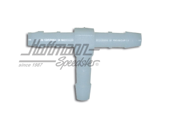 Connettore di tubo flessibile T, 6 mm, plastica | TS 6 | 020-0770
