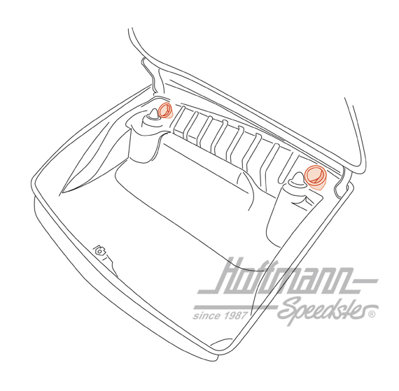 Cappuccio, portellone posteriore, 914, sinistra / destra                                            
