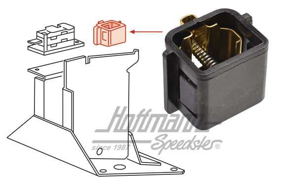 Contattore, leva selettrice (cambio automatico) | 171 927 145 A | 315-1495