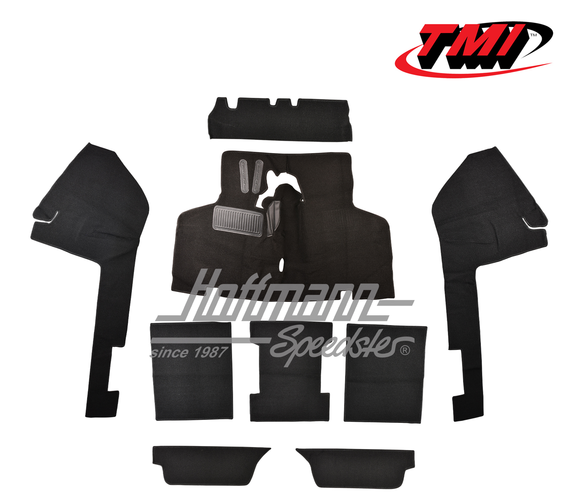 Set tappeti, Tipo 3, 8.71-7.73, nero | 34-F3031-301 | 069-9666