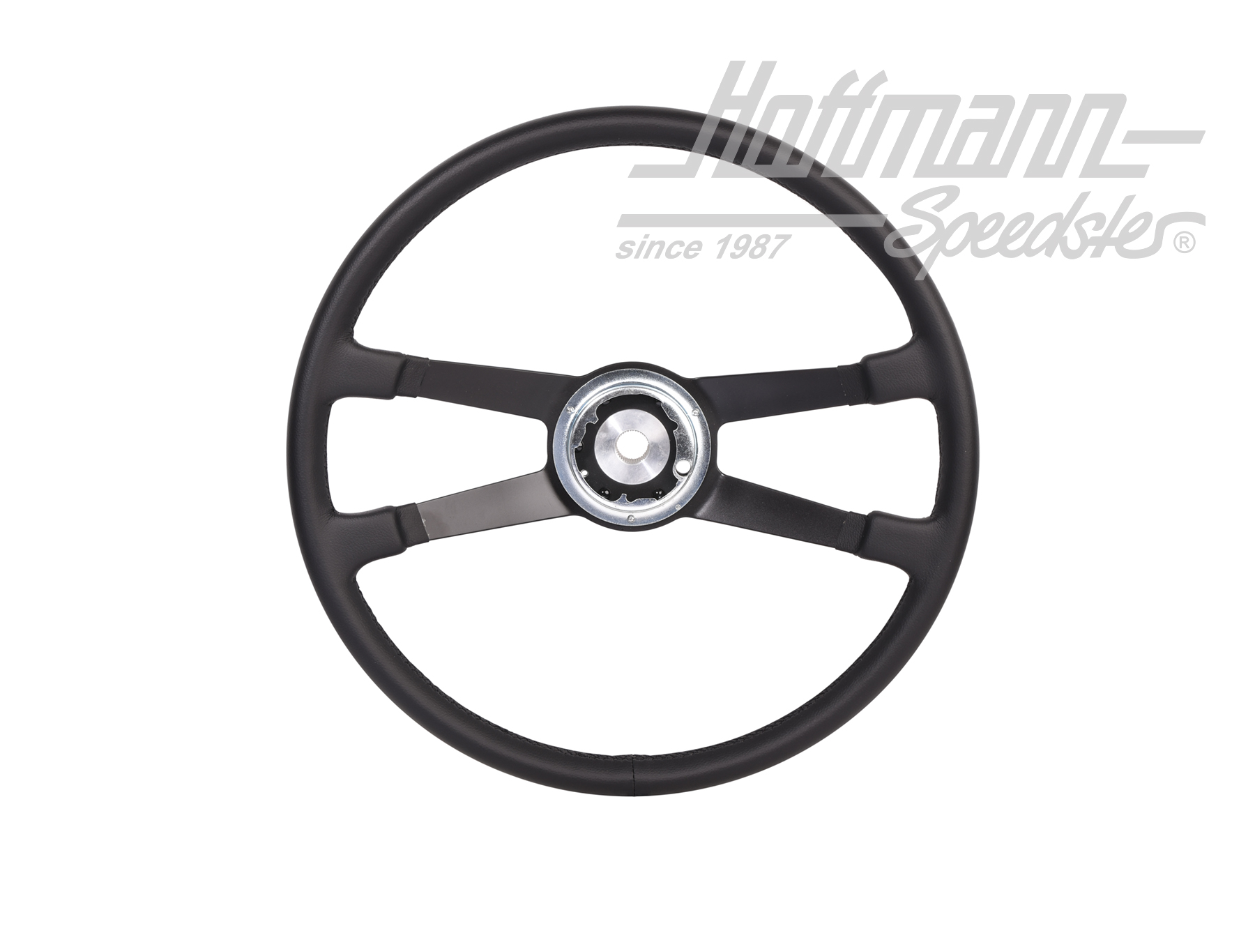 Volante,  911, 65-68, 420 mm, cuoio, nero                                                           