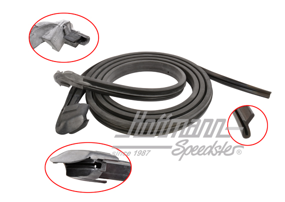 Guarnizione portiera, Golf Cabriolet, 8.83-, destra | 155 837 912 E | 180-4002