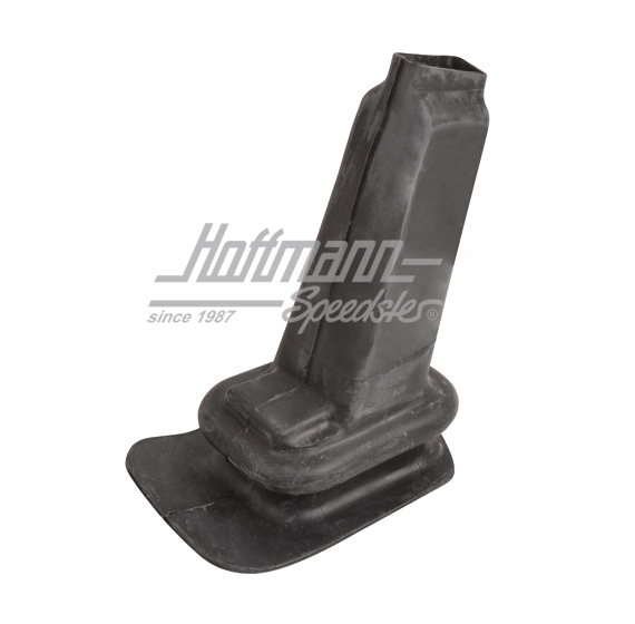 Manicotto leva freno a mano, nero, (liscio) | 211 711 463 1 | 089-4015-06