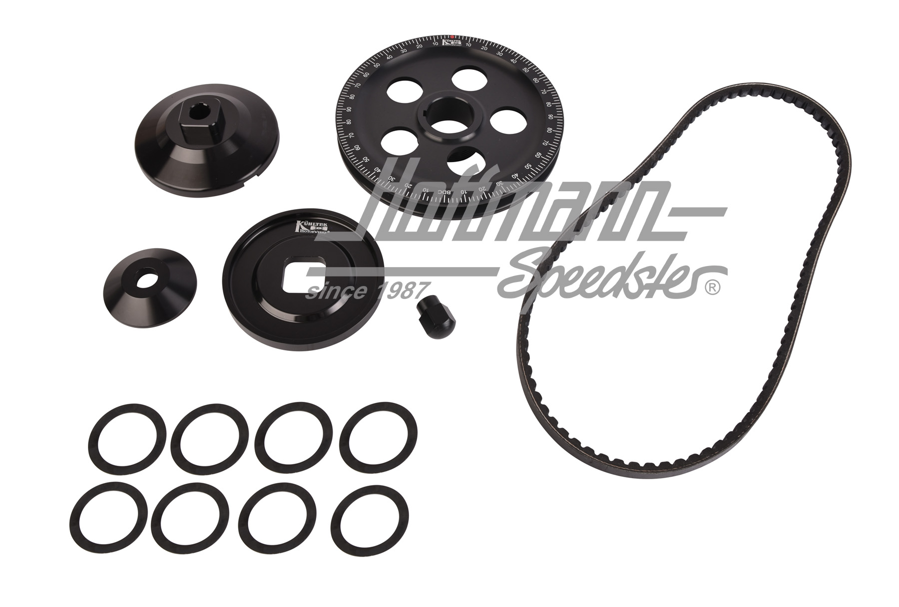 Kit di pulegge, Kühltek, nero | AC903013 | 010-1074