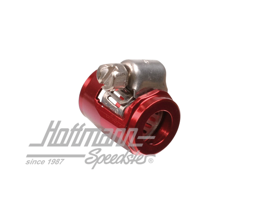 Collare per tubo flessibile speciale, alluminio rosso, 21-25mm | --- --- --- | 010-0773-05