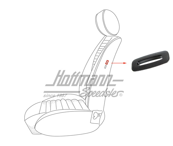 Copertura, bloccaggio schienale, 66-71 | 113 881 607 | 055-7079-04