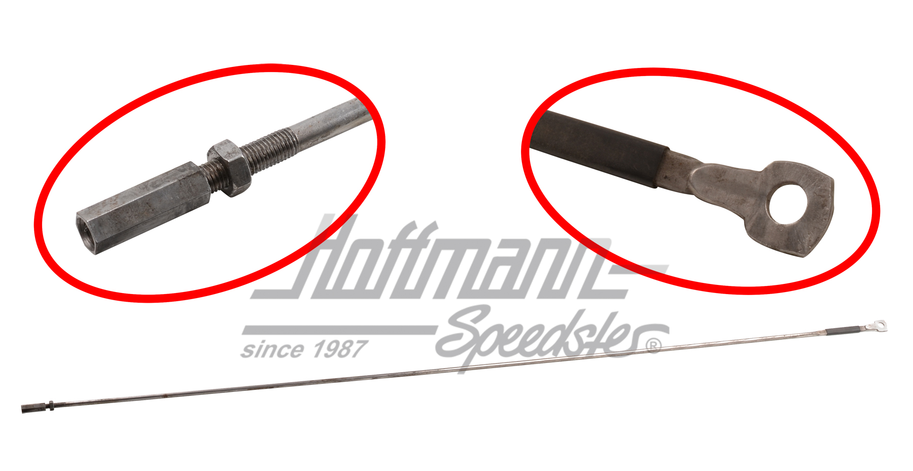 Asta di trazione, blocco di controllo remoto, 67-73 | 211 843 719 C | 097-1035-16