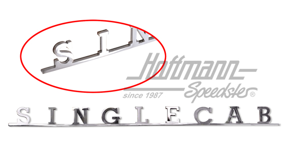 Logo, Furgone T1/T2/T3, SINGLECAB                                                                   
