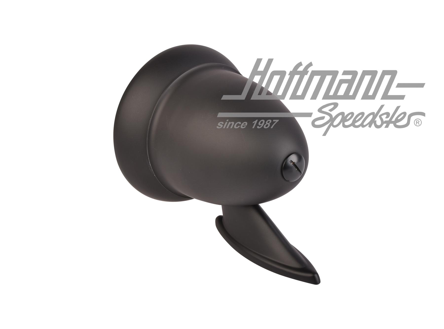 Specchio sportivo "Torpedo", nero, sinistra/destra                                                  