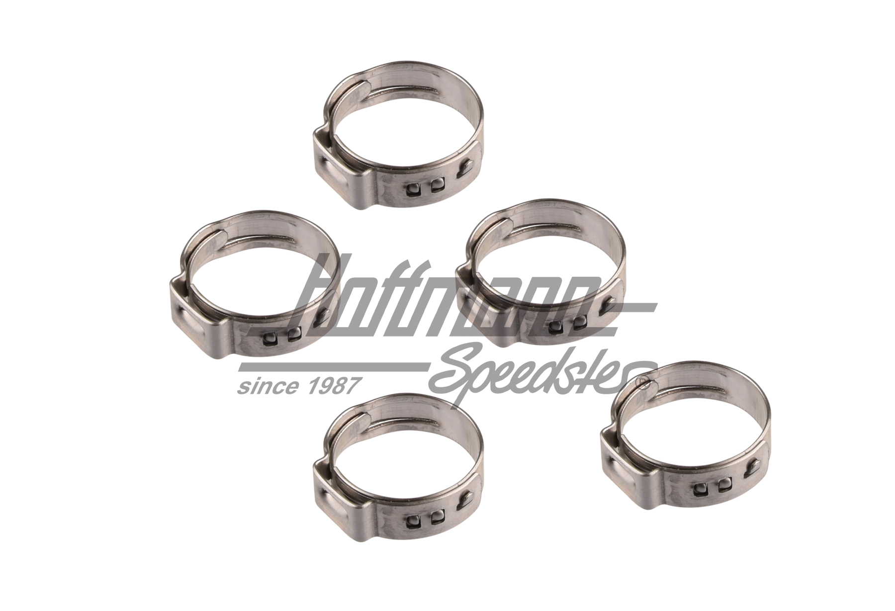 Fascette a un orecchio, regolabile, 16.6-19.8mm | --- --- --- | 020-0505-33