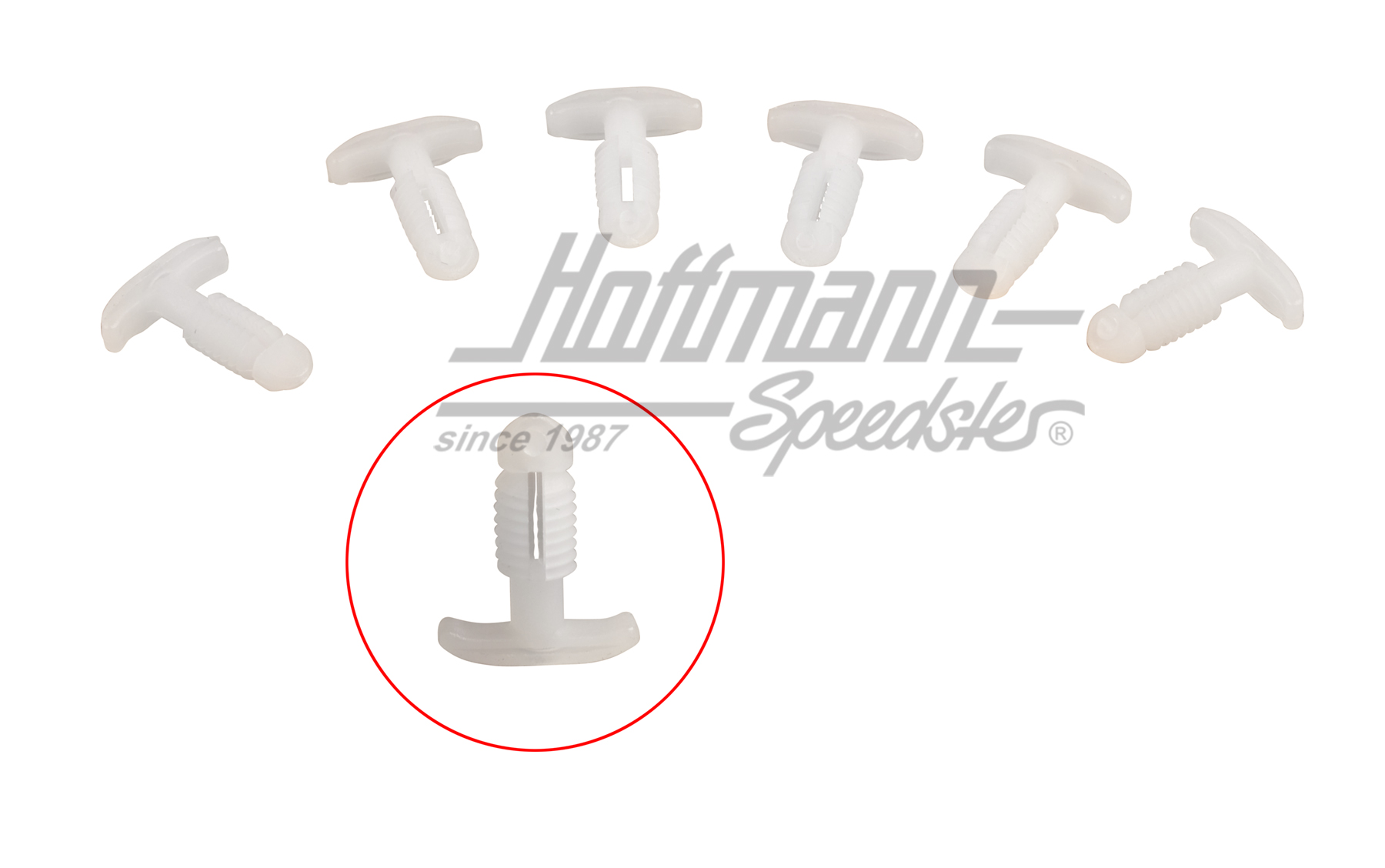 Clips, guarnizione cofano/porta | 133 823 717 | 020-5102-06