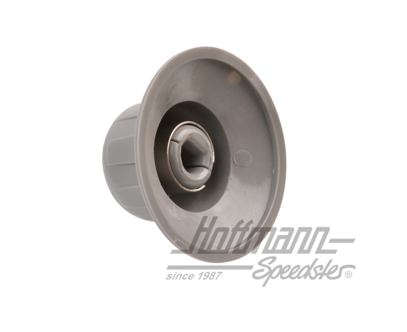 Bottone, rubinetto del gas, Westfalia, grigio                                                       