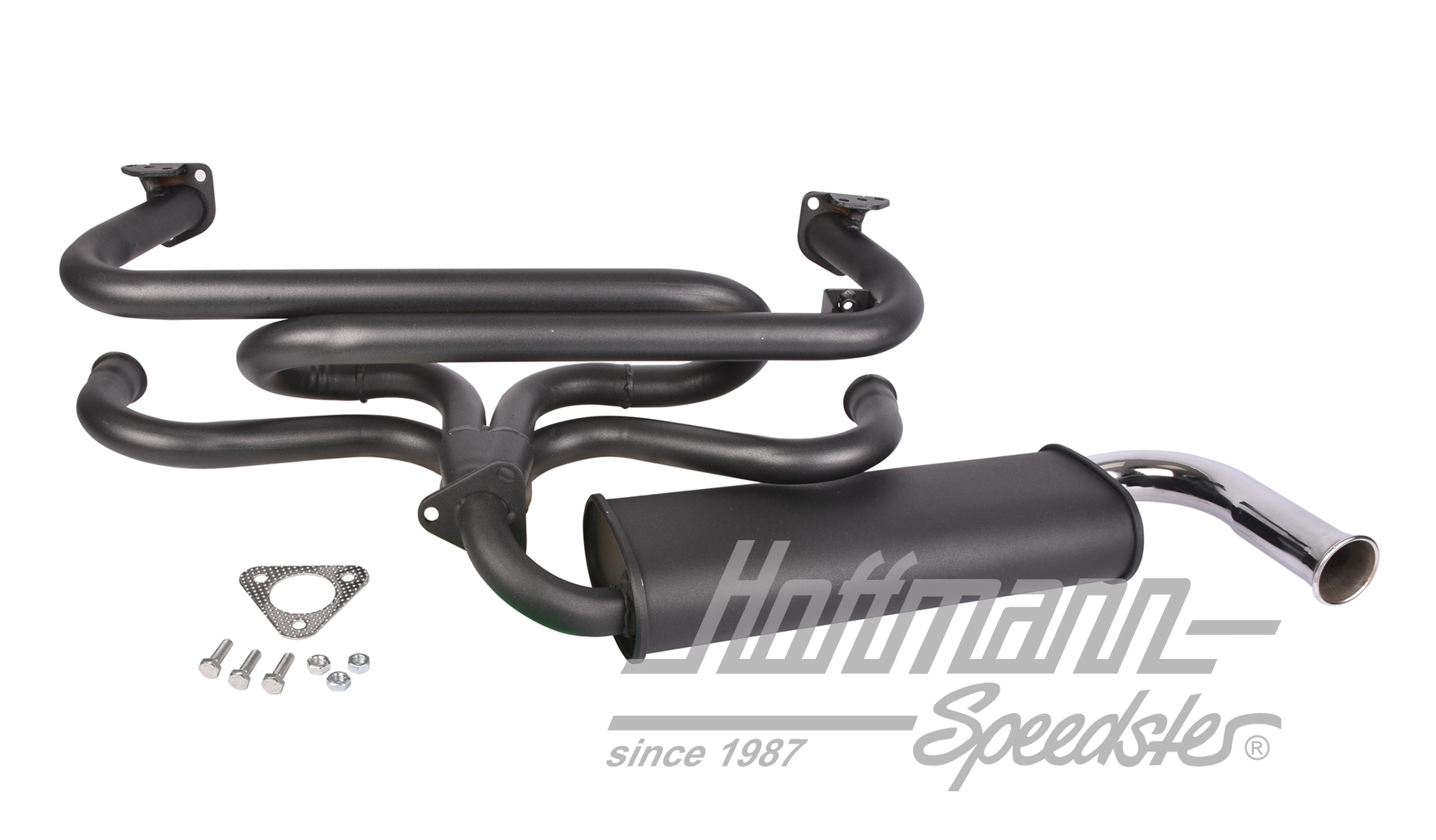 Scarico sportivo, con silenziatore laterale, 35mm | 00-3647-0 | 020-3553