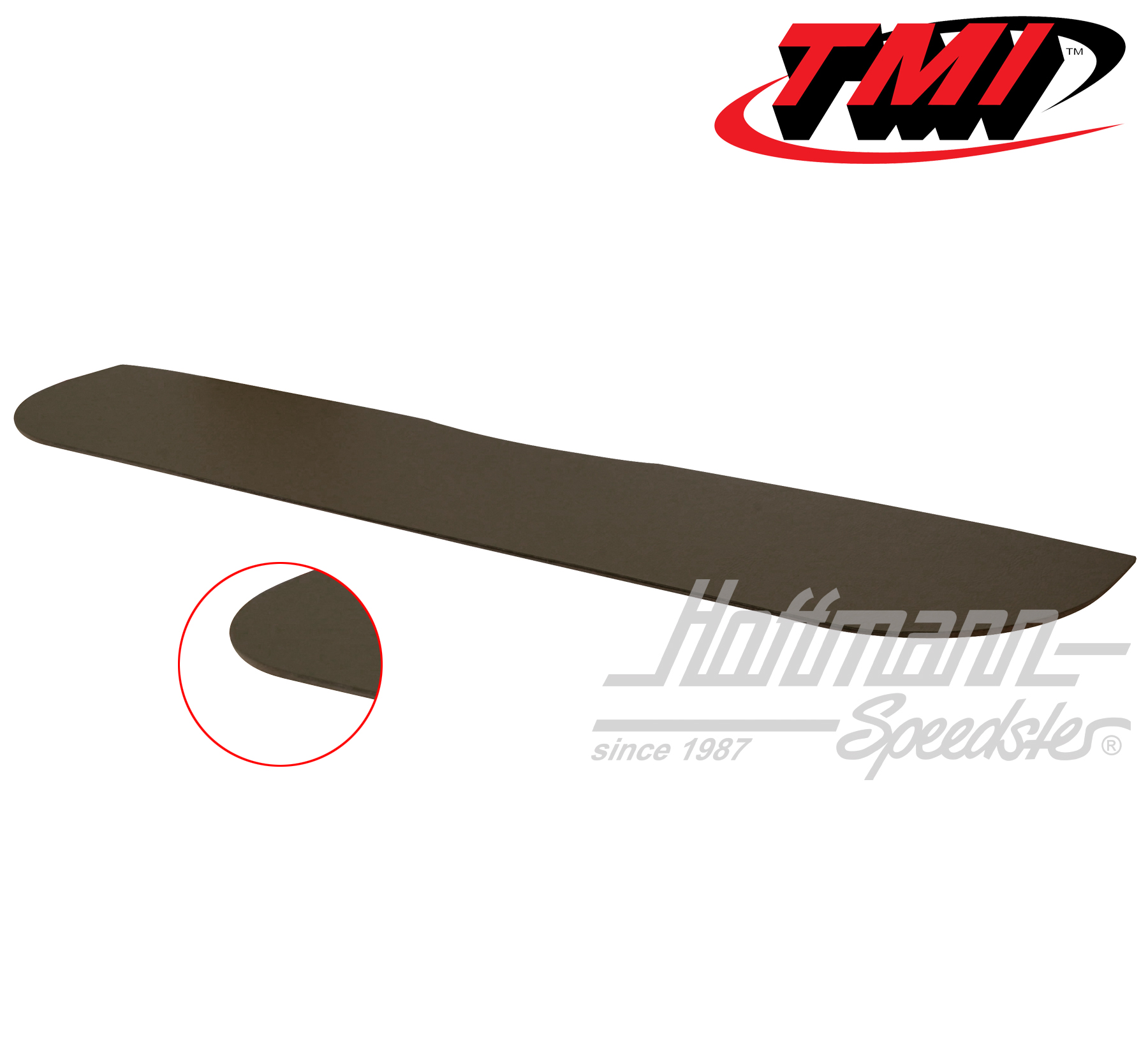 Pannello, schienale panca, superior, 62-67, nero | 10-2140-11 | 098-0716-01