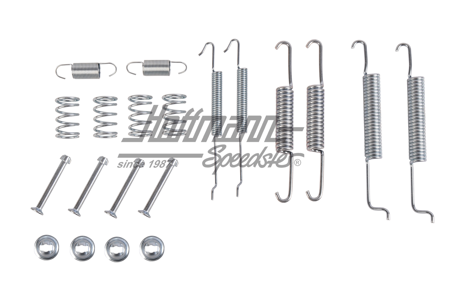 Kit di montaggio, ganasce del freno, posteriore, 200x40mm | 1H0 698 545 A | 206-3600-10
