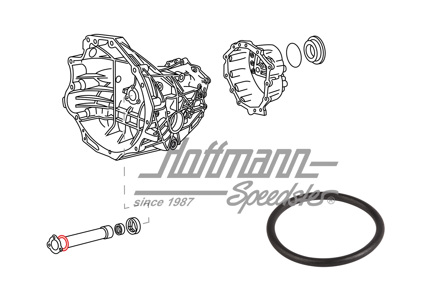 Anello di tenuta, tubo di protezione/albero principale, 924 | 088 301 699 A | 650-3010-10