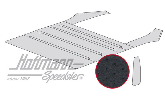 Cielo, 911, perforato, nero | 964 555 055 00 | 512-2605