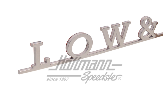 Logo, Furgone T1/T2, LOW & SLOW                                                                     
