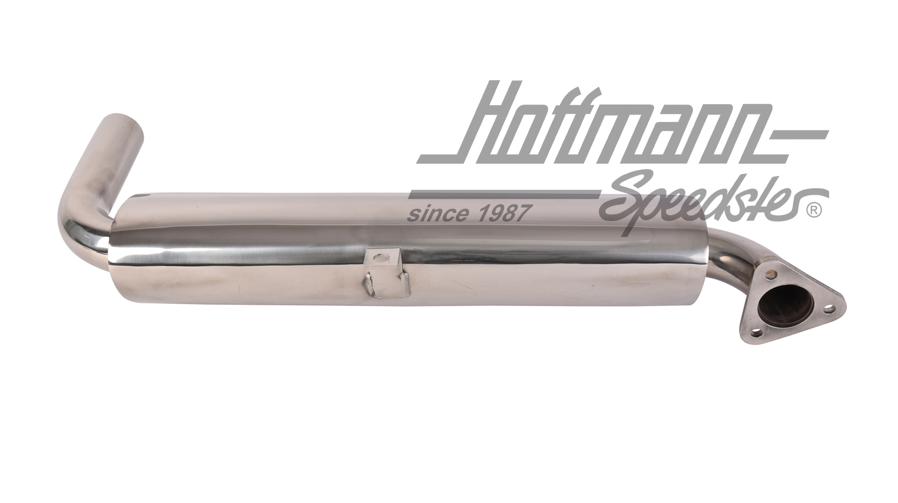 Silenziatore di scarico singolo, acciaio inossidabile
, Furgone T1/T2                              