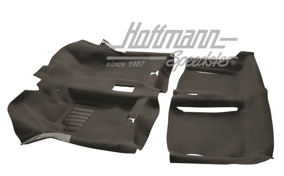 Set tappeti, Golf 1 Cabriolet, nero | CK5504 Black | 180-3012-10