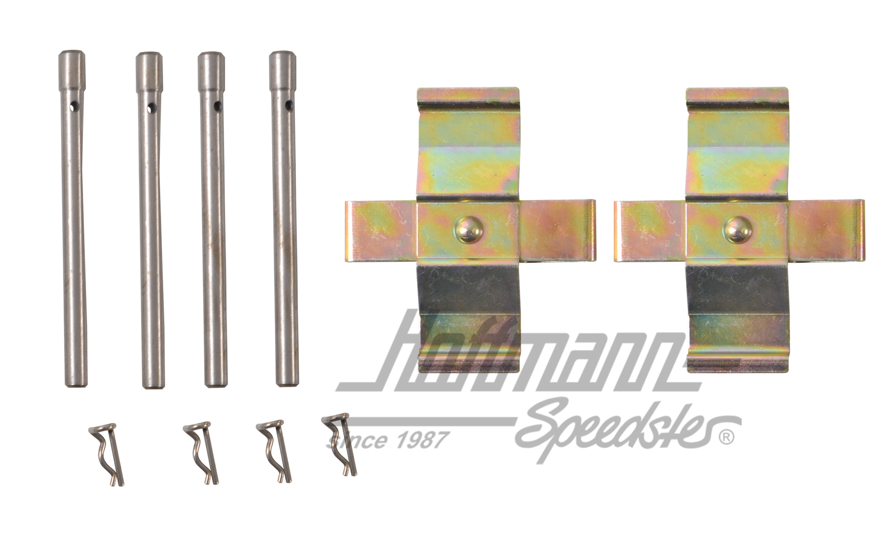 Set di fissaggio, pastiglie del freno, posteriore
 | 911 352 951 00 | 522-1143-06