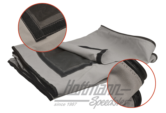 Pop-top di tela, Westfalia, Furgone T1, grigio                                                      