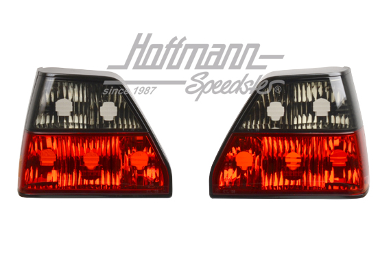 Luci posteriori, Golf 2, rosso / nero | RVG201RB | 209-4460