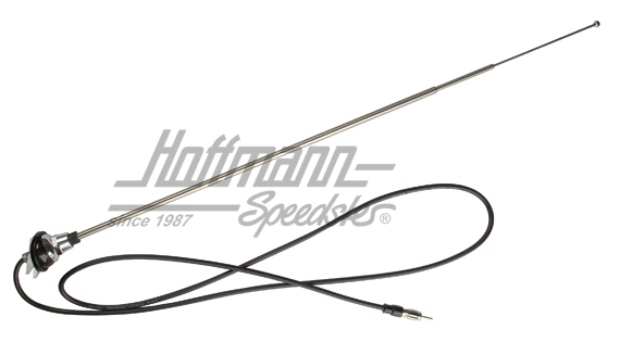 Antenna, Karmann Ghia / Porsche, supporto rotondo | --- --- --- | 020-4395-40