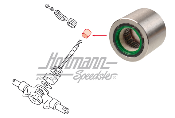 Cuscinetto, albero sterzo, Porsche 911, 65-89                                                       