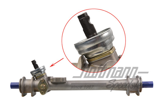 Meccanismo di sterzo, Golf 2, 83-90 | 191 419 063 B | 204-5000