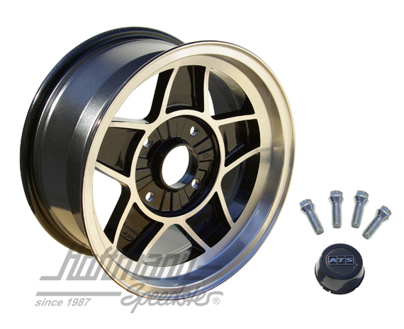 Cerchio ATS, 7x15 ET16, nero / lucido | 70516 1900 001 | 070-6020