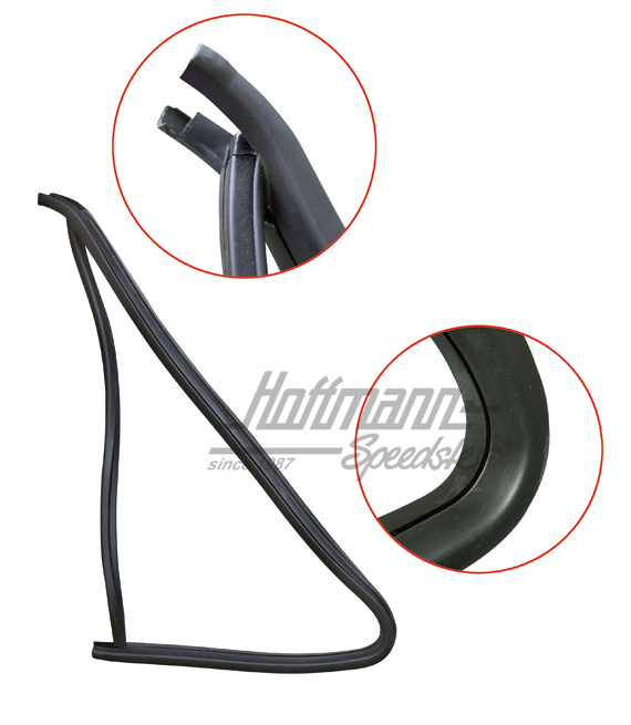Guarnizione deflettore, sinistra / destra, fissa | 251 837 625 | 350-5805