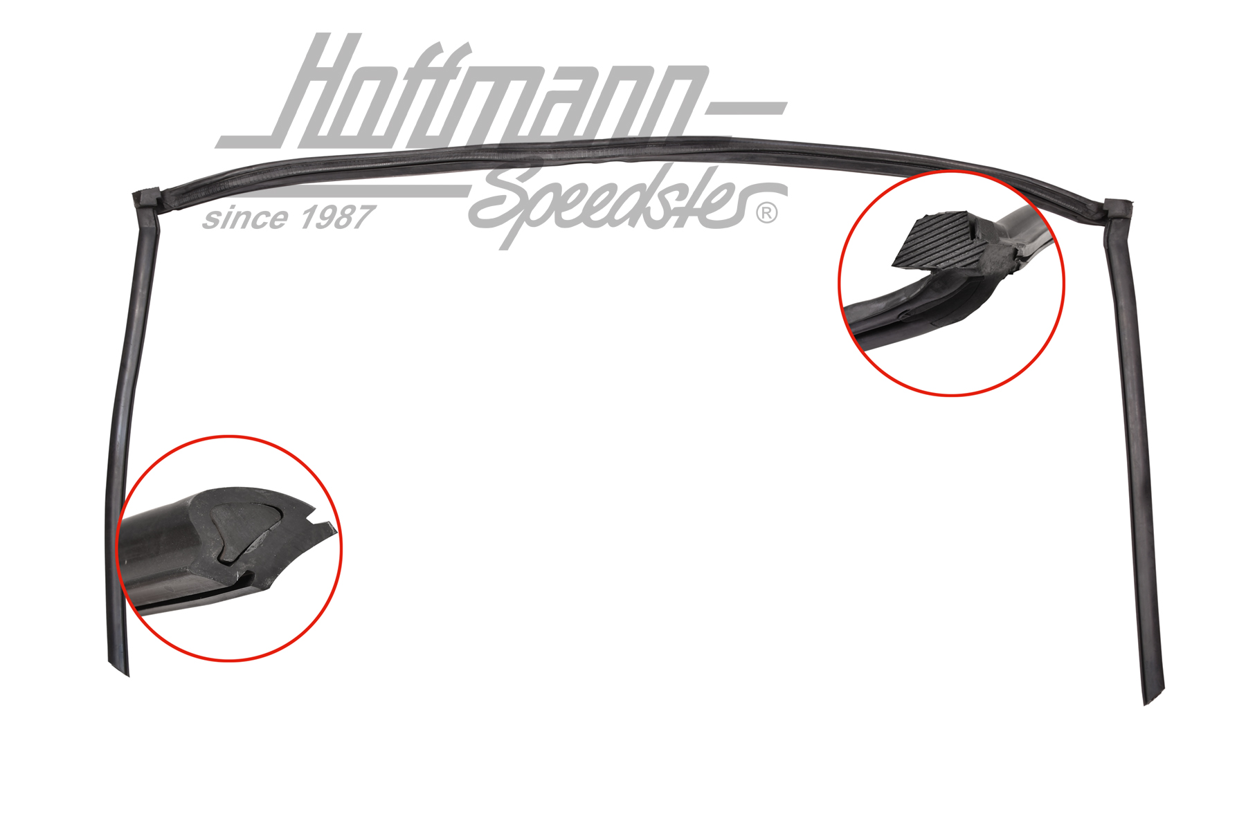 Guarnizione, tetto Targa, anteriore, 914, 69-76                                                     