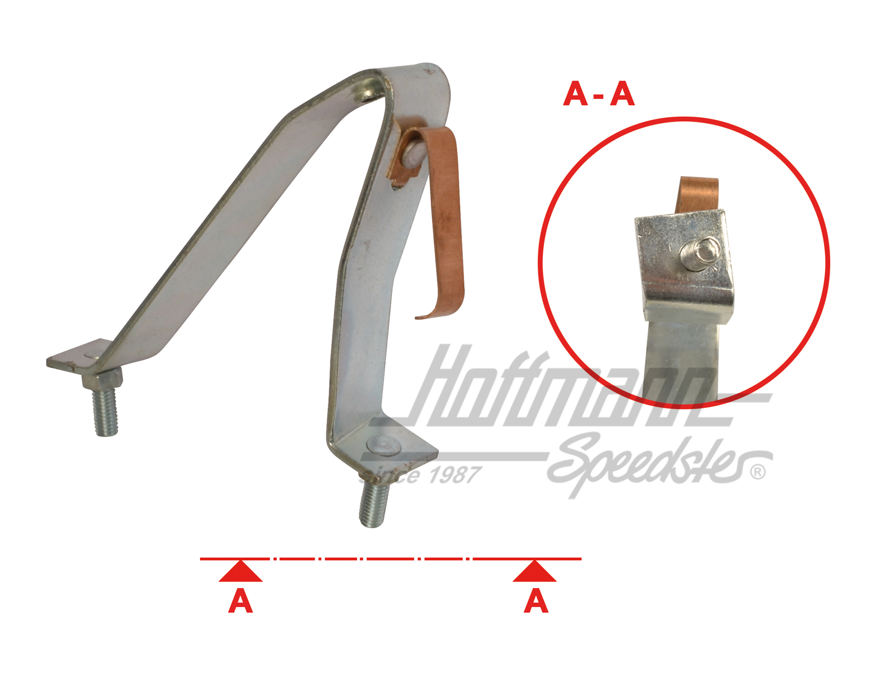 Supporto, alloggiamento fanale posteriore, 55-61, sinistra | 111 945 291 | 020-4498-21