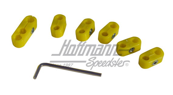 Set terminali cavi d'accensione, giallo | AC 998 206 | 010-0973-03