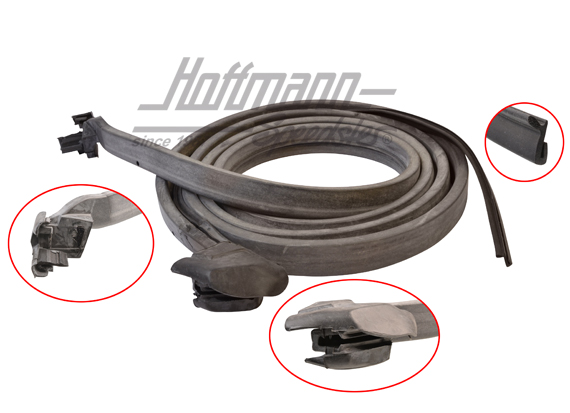 Guarnizione portiera, Golf Cabriolet, 8.83-, sinistra | 155 837 911 E | 180-4001