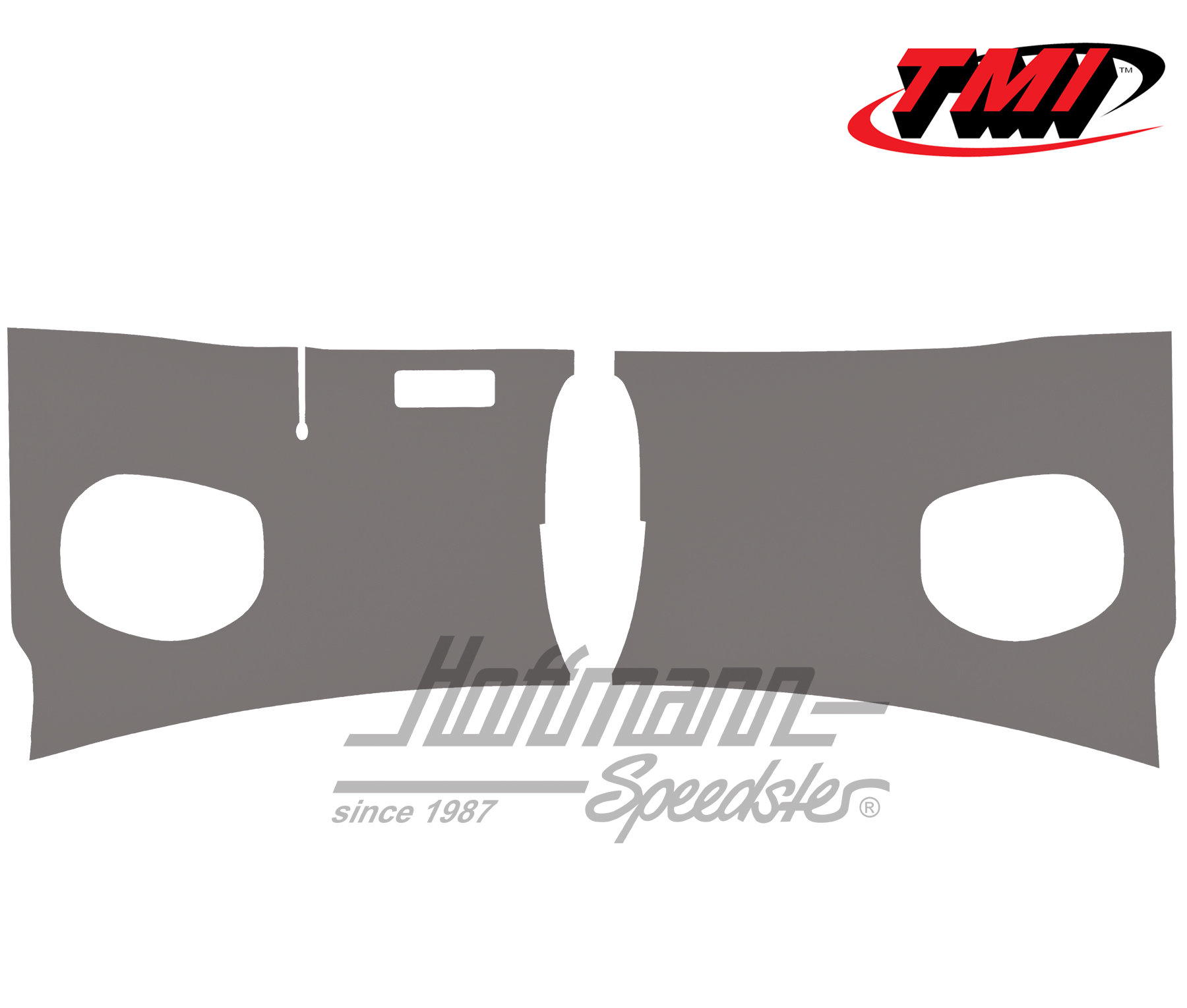 Rivestimenti pannello frontale, 55-60, grigio | 10-2146-16 | 098-0560-03