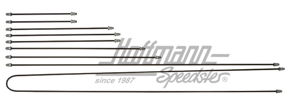 Set di condotti del freno 911/912, .68 | 9935.7902 | 522-1027