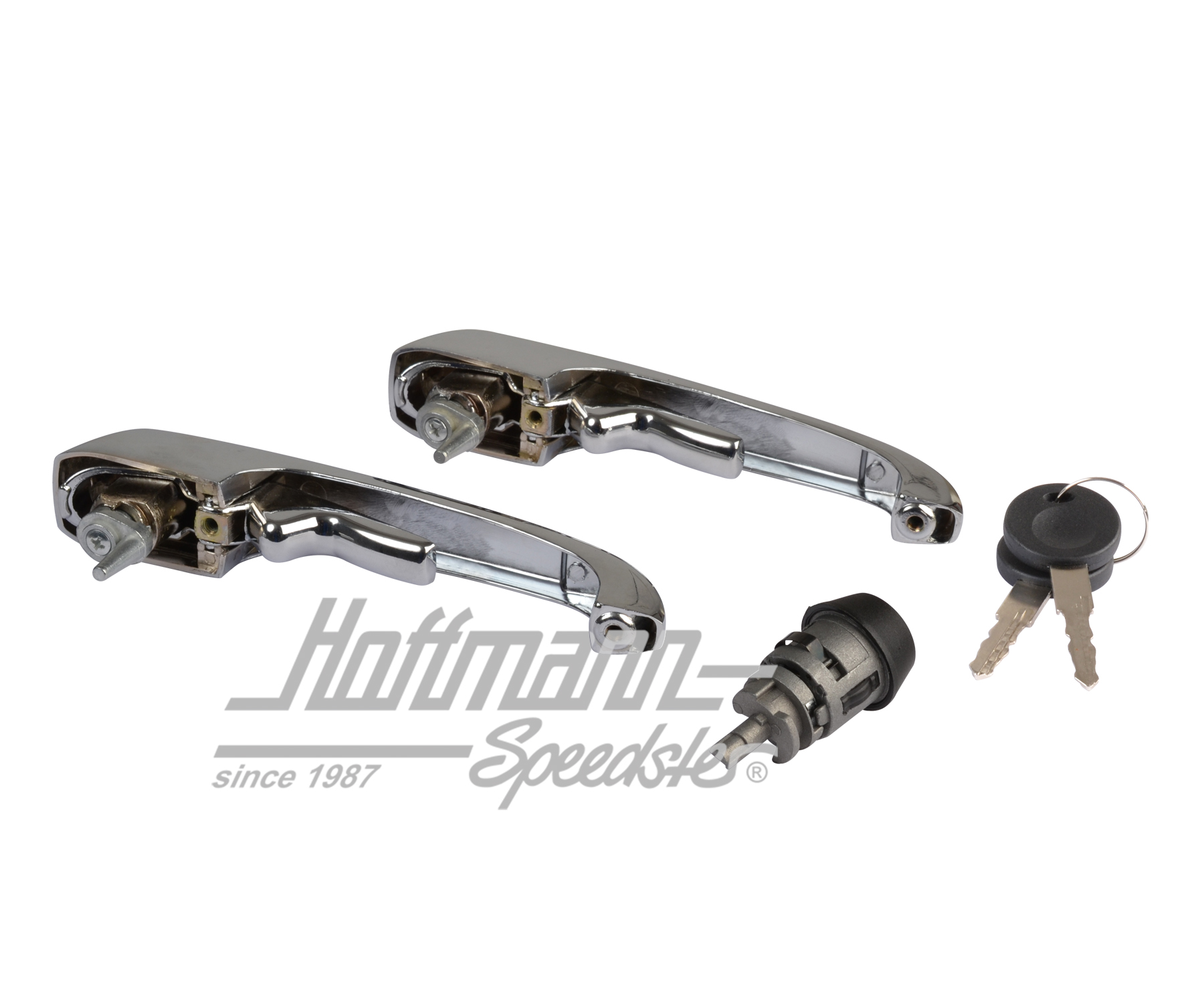 Set di chiusura, Furgone T2, 70-79, cromato                                                         