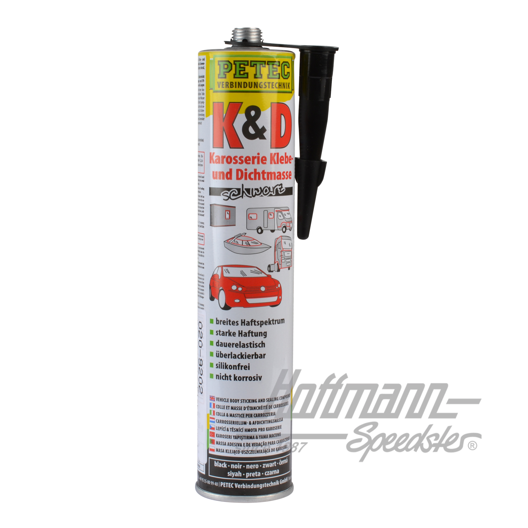 Composto adesivo e sigillante, 310 ml, nero | 5880851 | 020-9202