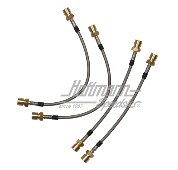 Set tubi flessibili freno "Stahlflex", 914/4                                                        